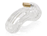 The Curve Chastity Cock Cage Kit - Clear